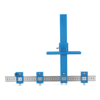 Drillpro Perceuse Guide Manchon Cabinet Matériel Jig Tiroir Pull Jig Bois Forage Dowelling Bois Outil