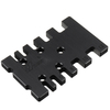 Drillpro Pouce / MM Tenon et Mortaise Fraisage Jauge Angle Mitre Gauge Gabarit Jiont Scie à Angle Droit Jiont pour Table