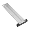 Drillpro pouces et 200/300 / 400mm en acier inoxydable de marquage de précision T règle de positionnement de trou règle