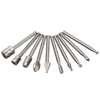 Drillpro RB2 10pcs HSS routeur bit fraise pour Dremel et gravure rotative bois outil de travail
