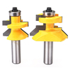 Drillpro RB34 1/2 pouce tige correspondant rainure languette V-entaille routeur