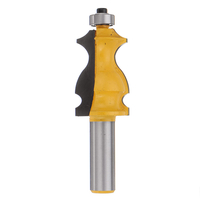 Drillpro Routeur de moulage en carbure cémenté à base darbre de 1/2 pouce coupant la fraise en bois