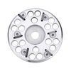 Drillpro Safer Type 115mm 6 dents en carbure de gravure sur bois Disque de broyeur pour meuleuse 125