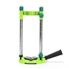 Drillpro Support réglable de position de support de guide de gabarit de support dangle de perçage pour le foret éle