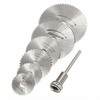 Drillpro SW-B3 6pcs HSS Circulaire Scie à Lame Coupage Discs Roulette Kit pour Outil Rotatif
