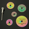 Drillpro SW-B4 6pcs Lames de scie circulaire HSS Set lames de scie de couleur pour outils rotatifs