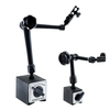 Drillpro Table Miniature Base magnétique mécanique Support dindicateur de Test en métal réglable levier de niveau n
