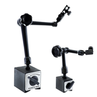 Drillpro Table Miniature Base magnétique mécanique Support dindicateur de Test en métal réglable levier de niveau n
