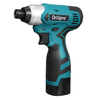 Drillpro Tournevis à percussion électrique 16.8V Tournevis 1/4" avec 1 ou 2 Batterie