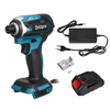 Drillpro tournevis électrique sans brosse à 3 lumières outil électrique Rechargeable sans fil avec 1/2 pièces Batterie é