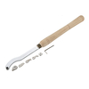 Drillpro Travail Du Bois Multifonction Tour À Bois Creuser Outil Système avec 6pcs Inserts En Bois Tournant Outil Creuse
