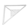 Drillpro Triangle Ruler Multifonction Drain De Sol Angle Règle Motif Tuile Règle En Acier Inoxydable Outil De Mesure