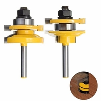 Drillpro Tringles à chenilles de 1/4 de pouce et tringles à chariot Tringles à chenilles standard pour travail du bois