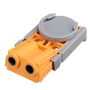 Drillpro trou de poche pour le travail du bois localisateur de poinçonnage vis réglable multifonctionnel trou de poche l