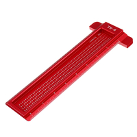 Drillpro TS 8 pouces en alliage daluminium trou marquage de précision T règle de positionnement du trou règle de me