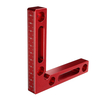 Drillpro Upgrade Alliage daluminium 90 degrés 120x120mm Carré de serrage de précision avec échelles métriques et en
