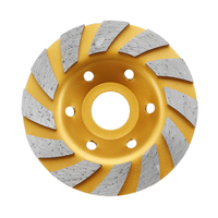 Drillpro 100x22.23mm diamant lame de scie en or meule pour la coupe de granit de béton