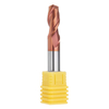Drillpro 10mm 2 Flûtes Tungstène Carbure Fraise Cutter HRC55 AlTiN Revêtement CNC Fin Mill Outil