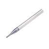 Drillpro 10pcs 1.5mm HRC55 TiAlN 2 Flûtes Fin Fraise En Carbure De Tungstène Fraise CNC Outil