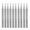 Drillpro 10pcs 1mm HRC58 3 Flûtes Fin Fraise En Carbure De Tungstène CNC Fraise Outil De Coupe pour Aluminium