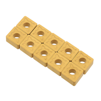 Drillpro 10pcs CNMG120408 HM CVD Outil de coupe externe pour outil de coupe dinsertion de carbure pour DCLNR / L