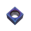Drillpro 10 pcs HRC45 Bleu Nano CCMT09T304 VP15TF Carbide Insert pour SCLCR / SCLCL Tournant porte-outil