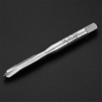 Drillpro 10pcs M5x0.8 HSS Robinet à vis mécanique à pointe en spirale - Prise métrique