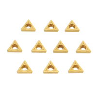 Drillpro 10pcs TCMT110204 Insert au carbure pour tour porte-outil de tournage