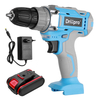 Drillpro 1200 tr/min 1.5AH perceuse électrique perceuse à bois tournevis outil de travail du bois avec Batterie