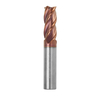 Drillpro 12mm HRC55 AlTiN Revêtement 4 Flûtes Fin Mill Cutter Carbure De Tungstène Fraise Cutter CNC Outil