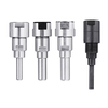 Drillpro 1/4 pouce 8mm 12mm 1/2 pouce tige de routeur droite pince de gravure machine de gravure tige dextension