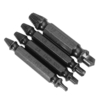 Drillpro 4pcs nitrure double côté endommagé vis extracteur vis décapant
