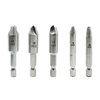 Drillpro 5 Pcs Extracteur de Vis Endommagé Guide de Bits Ensemble Cassé Vitesse Out Stud Dépouillé Vis Remover Outil