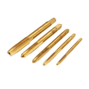 Drillpro 5pcs M3-M8 Acier Titane Acier Revêtu Robinet à Visser Robinet Droit Flûte Main Robinet À Main