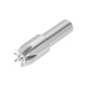 Drillpro 6mm tige en acier inoxydable fleur de prune dé à coudre point mort centre pour mini machine de tour
