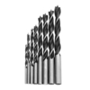 Drillpro 8 pcs 3-10mm Foret Twist En Acier Au Carbone 3 Flûtes Bois Foret À Bois Outil