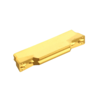 Drillpro Carbure de carbure 10 pcs MGMN300-M insère une largeur de 3 mm pour loutil de tournage rainuré MGEHR / MGI