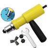 Drillpro Electric Riveter Nut Tool Outil de rivetage Adaptateur de foret de rivetage sans fil en métal