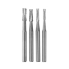 Drillpro outils dentaires de carbure de tungstène dentaires fraises FG556-560 pour Handpiece à grande vitesse