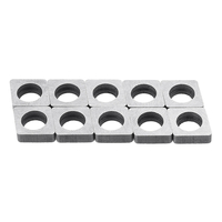 Drillpro pad de coupeur daccessoires de caillebotis carbure 10pcs MC0903 / MC1204 / MC1604 / MC1904 pour des outils