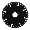 Drillpro plat de diamant brasé par vide de 105/115 / 120mm a vu le disque de coupe de diamant de lame pour le verre conc