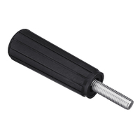 Drillpro Poignée latérale en plastique à visser M10x45 avec capuchon pour accessoires de machines-outils de découpage