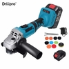 Drllpro 800w 21v 5 pouces 10000rpm 6000mah Lithium Batterie Polisseuse électrique pour polissage de voiture Nettoyer l&