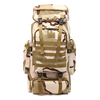DROW 80L Camouflage Nylon Imperméable à leau Oxford Fabric Outdoor Sac à dos pour escalade Randonnée en plein air