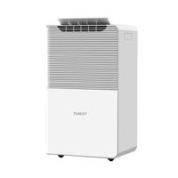 Déshumidificateur PUREST 40L Technologie Nanoe Compresseur Humidité constante automatique 9 vitesses Sécheur dair à