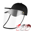 Détachable Anti-Salive Anti-Poussière Full Face Protection Hat Outdoor Face Shield Screen Protective Safety Mask