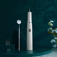 Détartreur dentaire ultrasonique portable DR.BEI YC2 3 modes LED Nettoyeur de dents avec 4 têtes