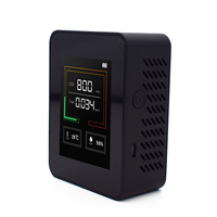 Détecteur de CO2 K03 détecteur de qualité de lair domestique multifonctionnel C02 testeur dhumidité de tempéra