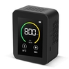Détecteur de dioxyde de carbone Moniteur de qualité de lair intérieur Real Détecteur de temps CO2 TFT Écran couleur
