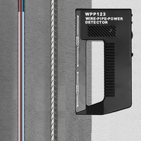 Détecteur de métaux à affichage numérique WPP123 trouver des goujons en bois en métal détection de fil en direct Scanner
